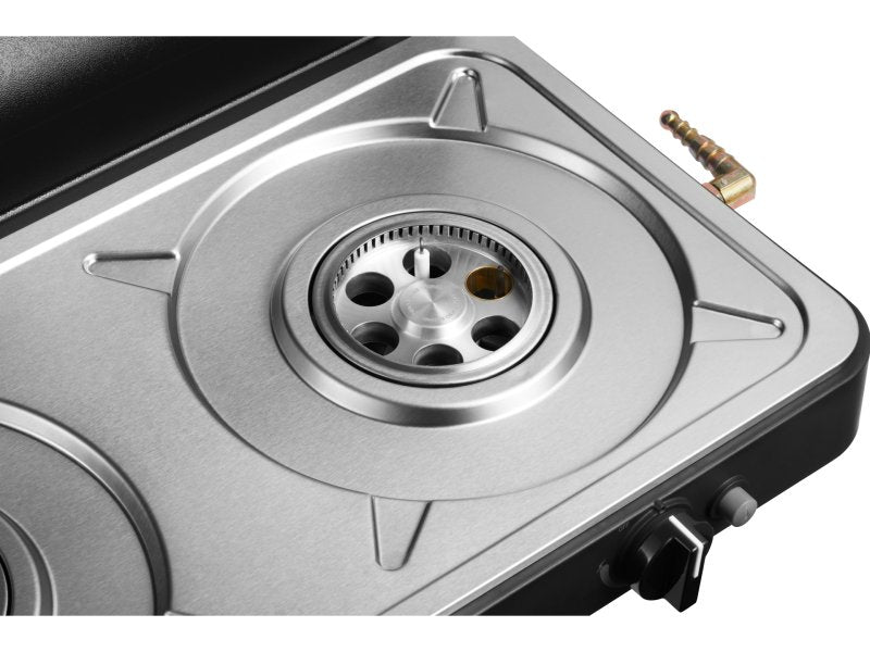 Tragbarer Gaskocher 2 Brenner – Cadac 2 Cook Turbo FFD