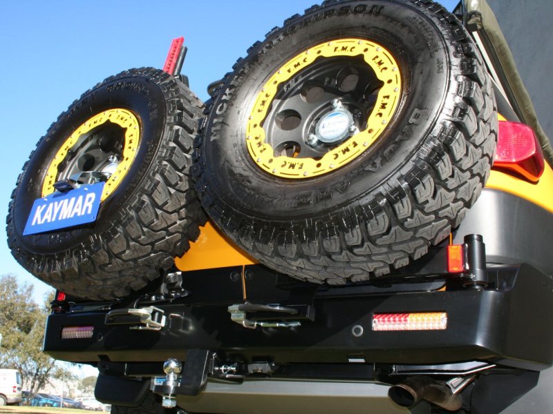 Pare Choc hinten Kaymar Toyota FJ Cruiser — Kaymar