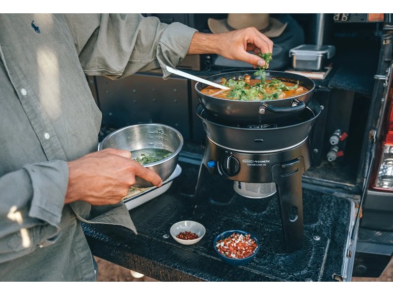 Kompakter Gasgrill 4-in-1 – Cadac Safari Chef 30 LP Deluxe