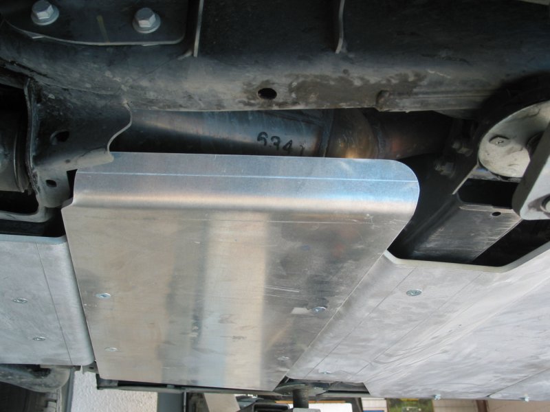 Getriebe-Unterfahrschutz aus Aluminium 6mm — N4-Offroad