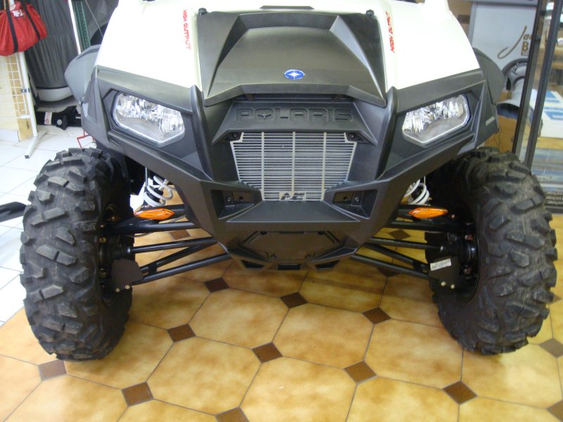 N4-Offroad Kühlerschutz Stahl – Polaris RZR 800