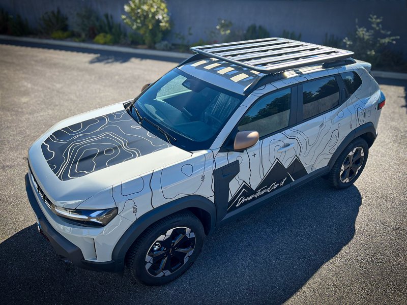 Kit Dachträger intégrale Pioneer 6 1500x1240mm  für Dacia Duster 2024+ — N4-Offroad
