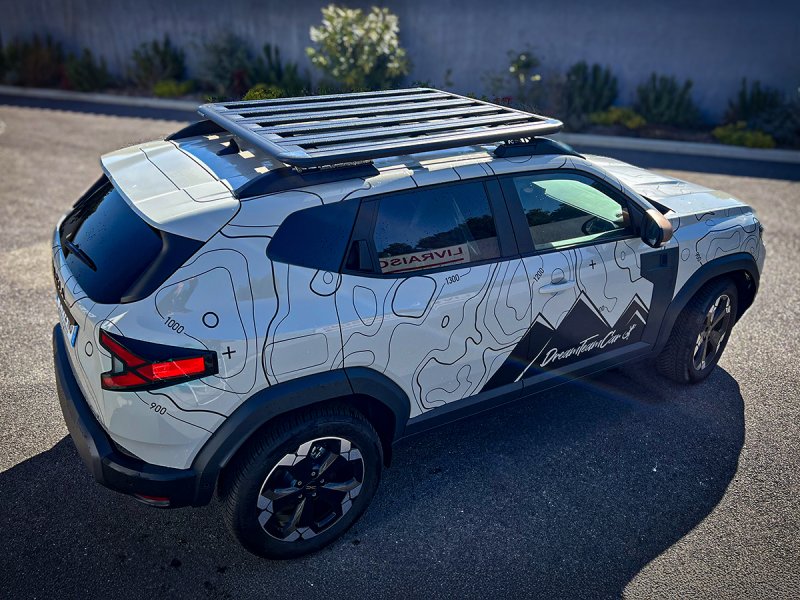 Kit Dachträger komplett Pioneer 6 1500x1240mm für Dacia Duster 2024+ — N4-Offroad