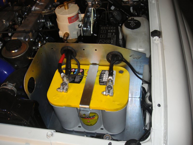 Kit Batteriewannen aus Stahl für Toyota HDJ80 - Paar — N4-Offroad