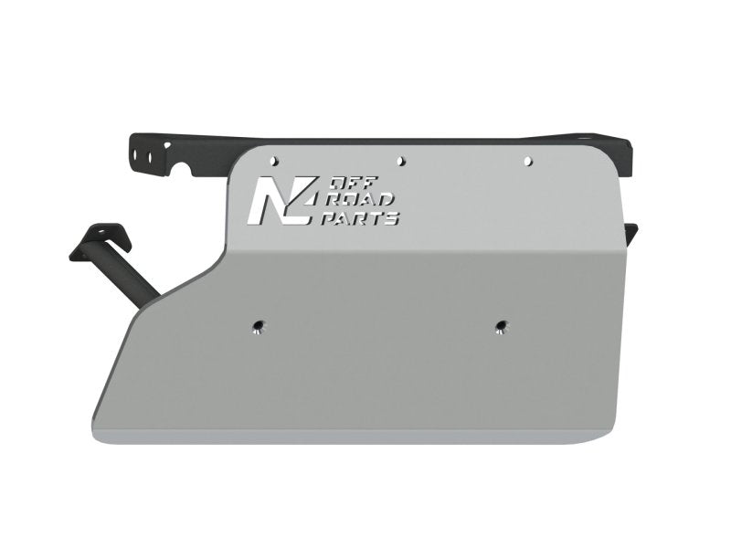 Unterfahrschutz vorn en Aluminium 8mm für Nissan Patrol GR Y61 vor 2003 — N4-Offroad