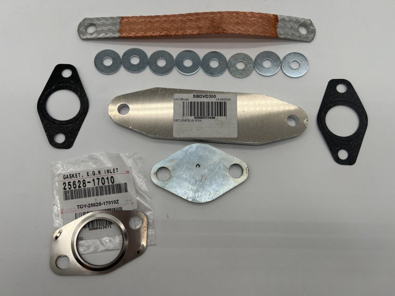 Kit condamnation vanne EGR HDJ80 24s — N4-Offroad