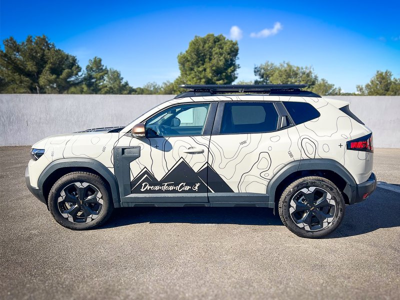Kit Dachträger komplett Pioneer 6 1500x1240mm für Dacia Duster 2024+ — N4-Offroad