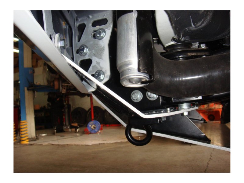 Unterfahrschutz Klimaanlagen-Behälter aus Aluminium 5mm für Toyota HDJ80 — N4-Offroad