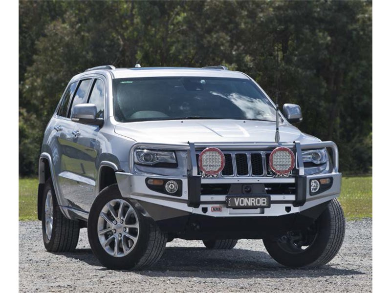ARB Deluxe Winch Bar Frontschutzbügel Stahl – Jeep Grand Cherokee WK2 Facelift (ab 2014), windenkompatibel