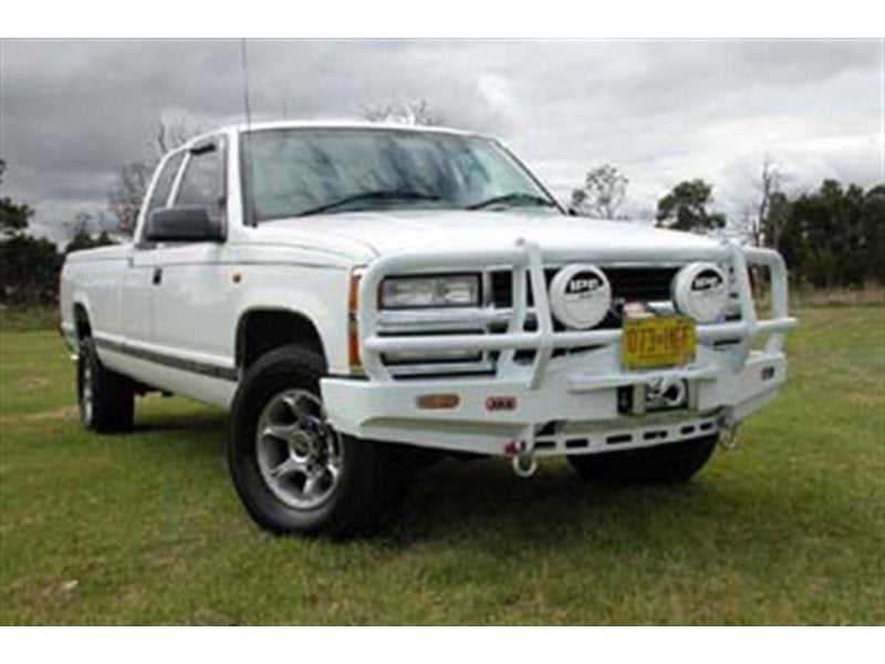 ARB Winch Bar Deluxe Frontstoßstange aus Stahl, schwarz – Chevrolet/GMC C/K