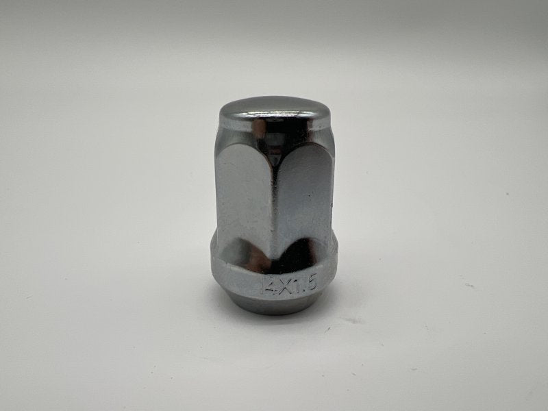 N4-Offroad Radmutter verchromt M14x1,5 – SW19, Kegelbund 60°, Länge 35 mm