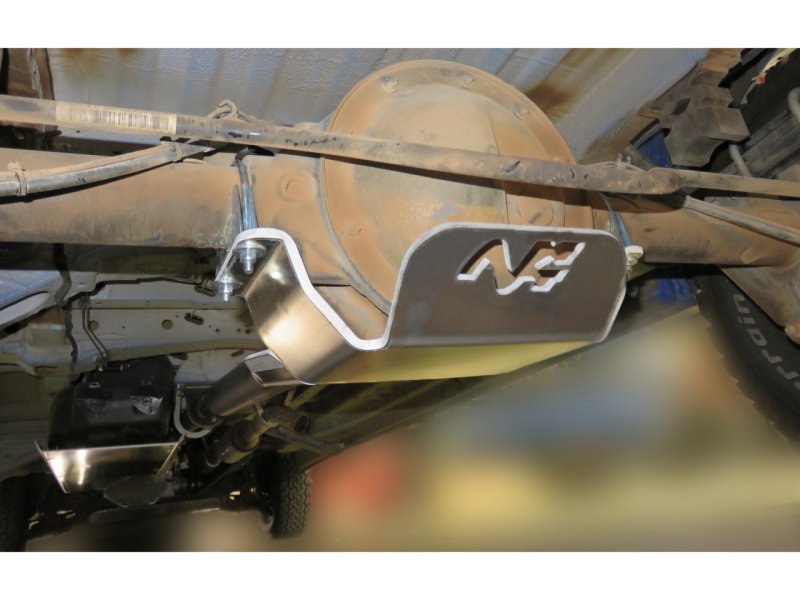 Unterfahrschutz Differentialnase hinten Aluminium 8mm Mercedes Sprinter W906 W907 — N4-Offroad