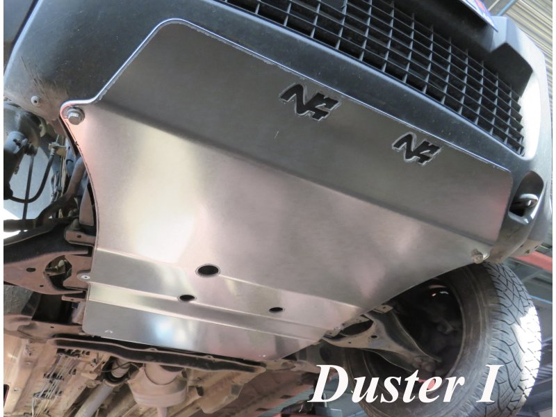 Unterfahrschutz vorn Aluminium 6mm Dacia Duster 2009-2023 — N4-Offroad