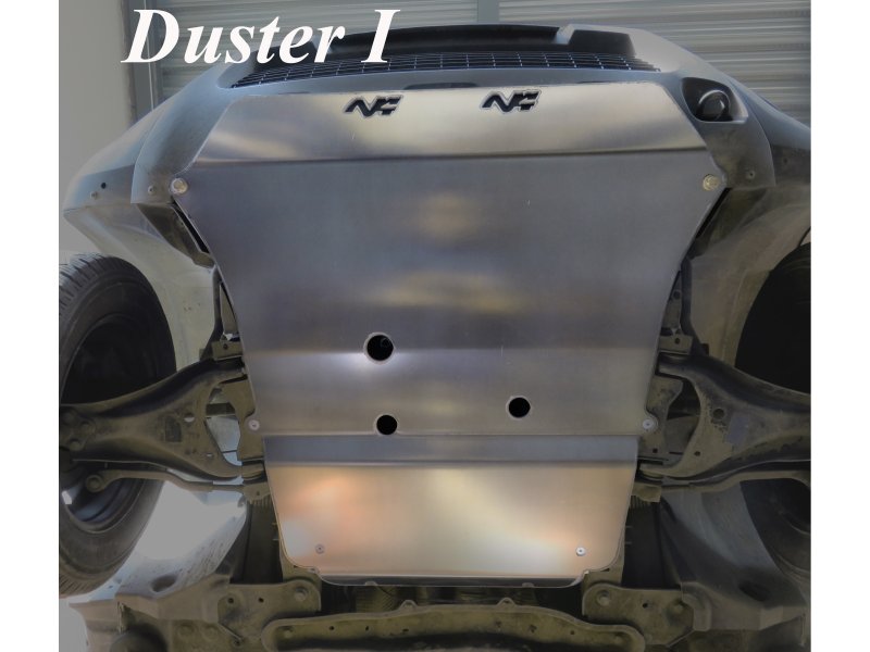 Unterfahrschutz vorn Aluminium 6mm Dacia Duster 2009-2023 — N4-Offroad