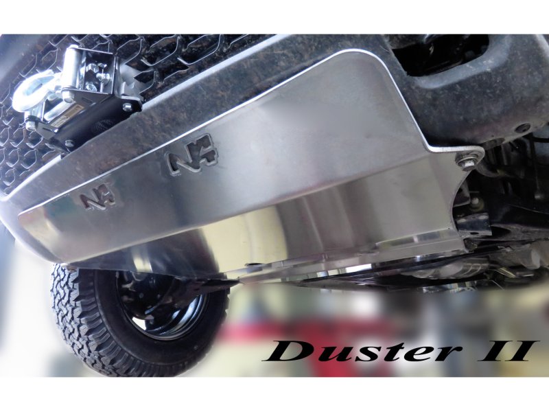 Unterfahrschutz vorn Aluminium 6mm Dacia Duster 2009-2023 — N4-Offroad