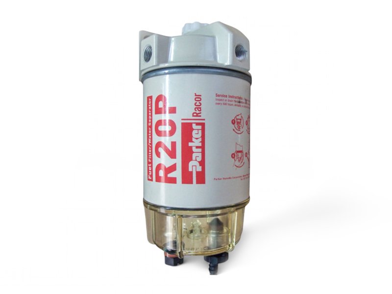 Préfiltre Racor Série 200 230R avec séparateur d'eau - débit 114L/h — Racor Parker