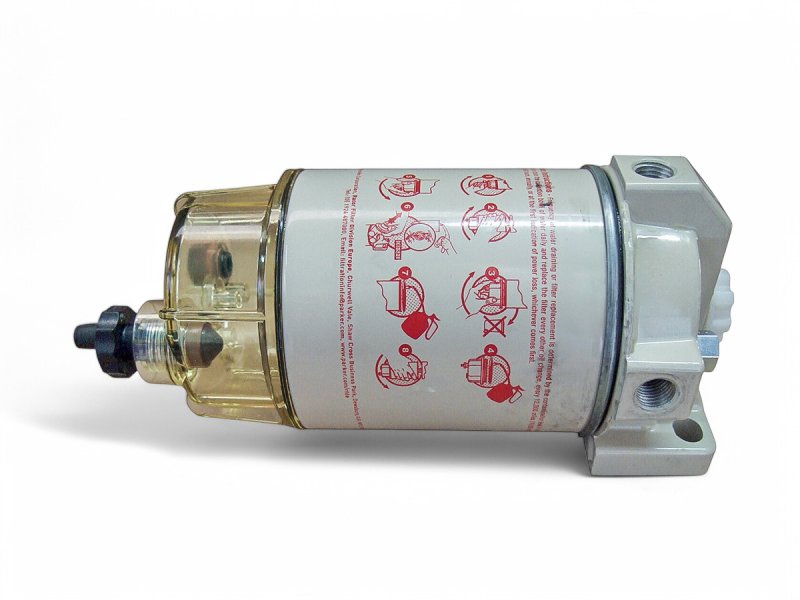 Vorfilter Racor Serie 200 (230R) mit Wasserabscheider – 114 L/h