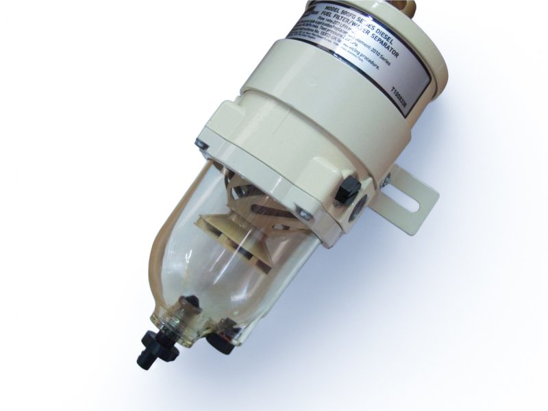 Předfiltr Racor řady 500 500FG s odlučovačem vody – průtok 227 l/h — Racor Parker