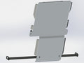 Unterfahrschutz boîtes vitesses und transfert en Aluminium 8mm für Nissan Navara D40 und Pathfinder R51 — N4-Offroad