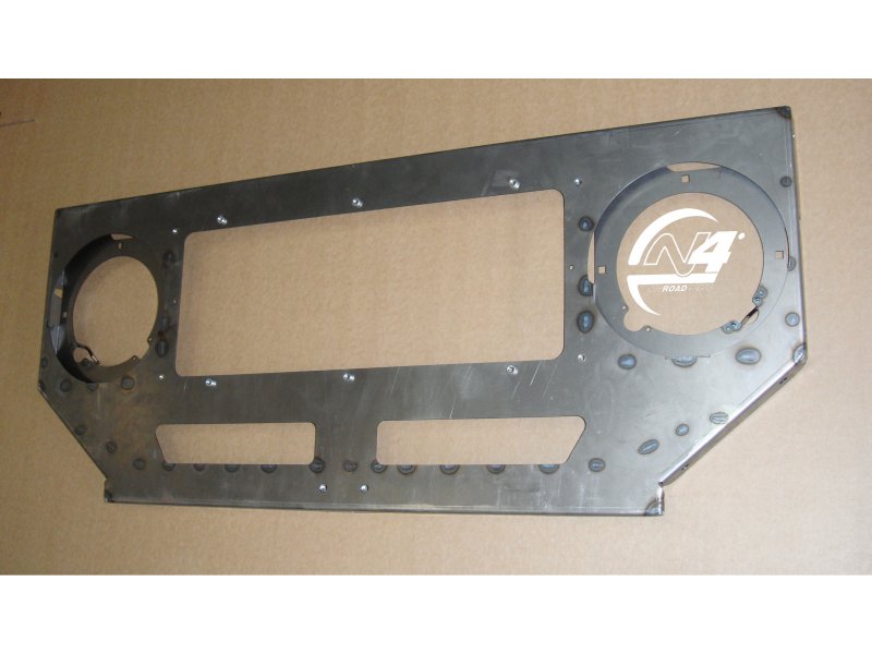 Calandre masque vorn en Stahl J4 — N4-Offroad