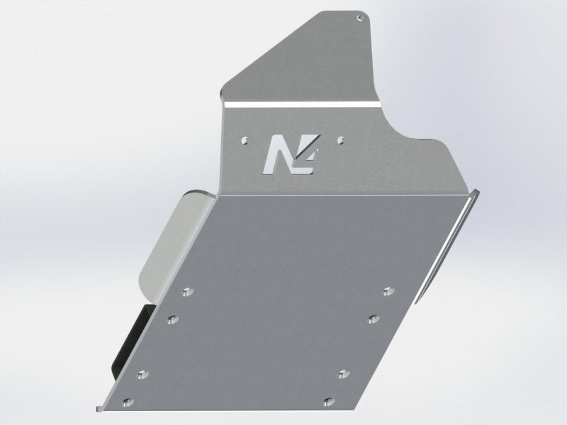 Verteilergetriebe-Schutz en Aluminium 8mm für Toyota HDJ100 — N4-Offroad