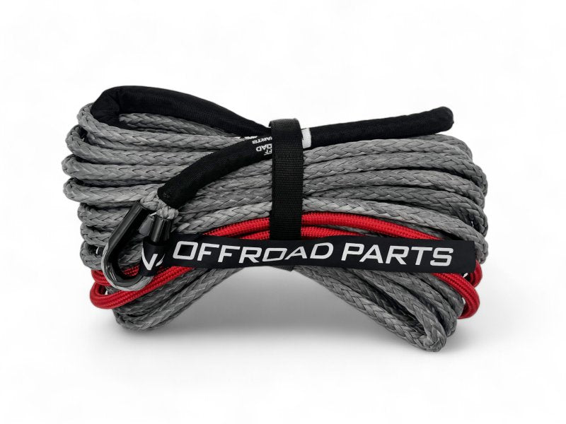 Corde synthétique Seilwinde 10mm x 24M  - jusqu'à 5.4T — N4-Offroad