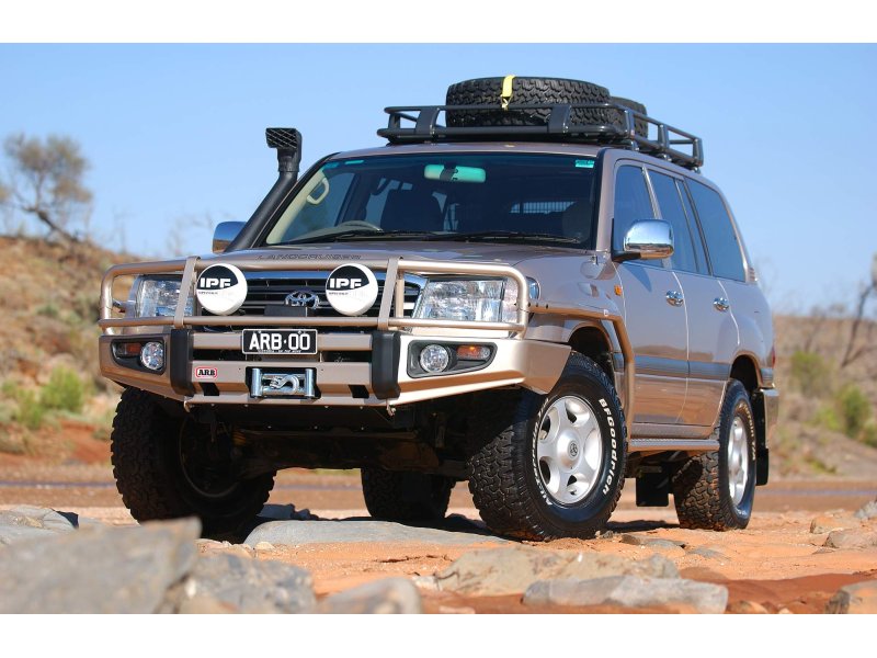 ARB Deluxe Winch Bar Frontschutzbügel Stahl – Toyota Land Cruiser 100 (HDJ100, ab 10/2002), windenkompatibel