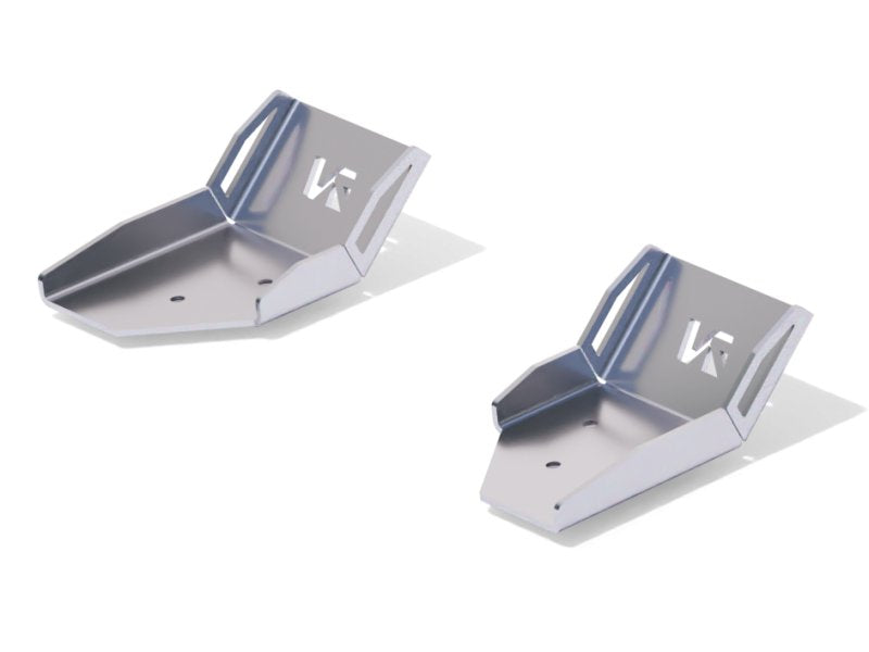 Protections Aluminium 4mm ancrages tirants pont hinten Ineos Grenadier — N4-Offroad