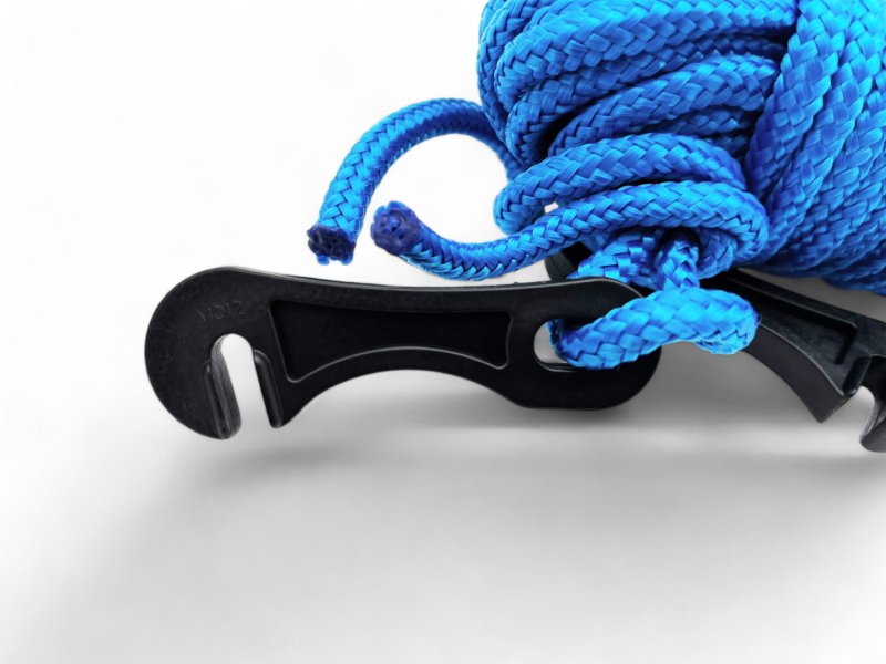 Paar blaue Halteseile für Markise Batwing/Sunseeker Rhino Rack — Rhino Rack