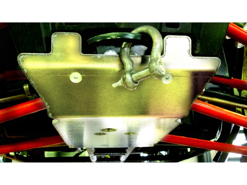 Unterfahrschutz vorn aus Aluminium 8mm für Polaris RZR 900 900S 1000 und 1000 TURBO — N4-Offroad