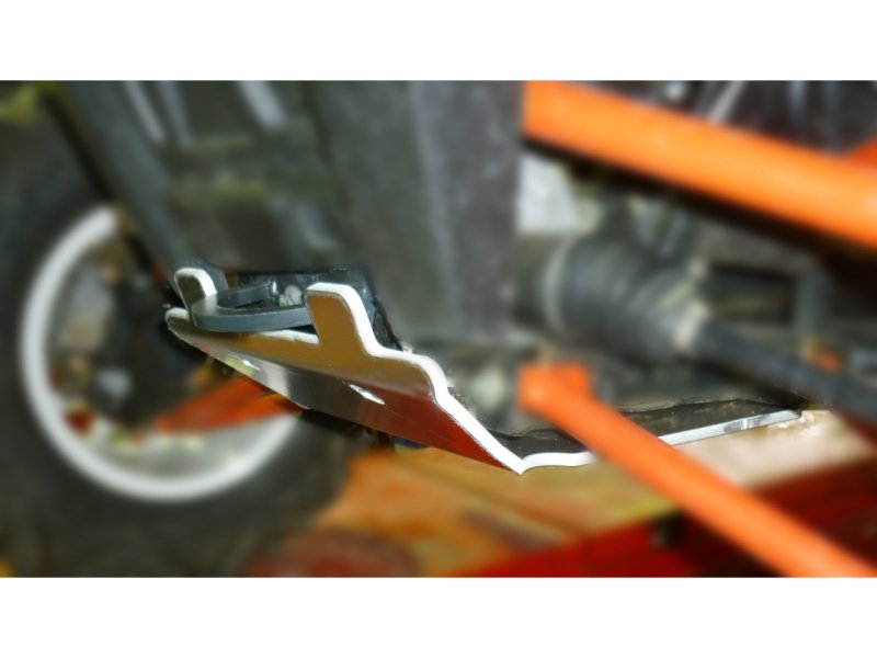 Unterfahrschutz vorn aus Aluminium 8mm für Polaris RZR 900 900S 1000 und 1000 TURBO — N4-Offroad