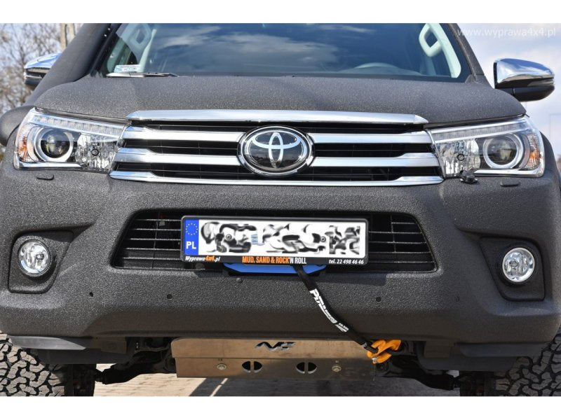Unterfahrschutz vorn Soft aus Aluminium 8mm für Toyota Hilux Revo alle Versionen — N4-Offroad