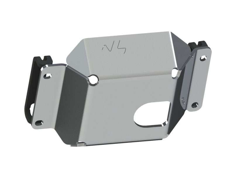 Ski protection nez pont vorn Aluminium 6mm Toyota Land Cruiser HDJ80 und Série 7 ab 1999 — N4-Offroad