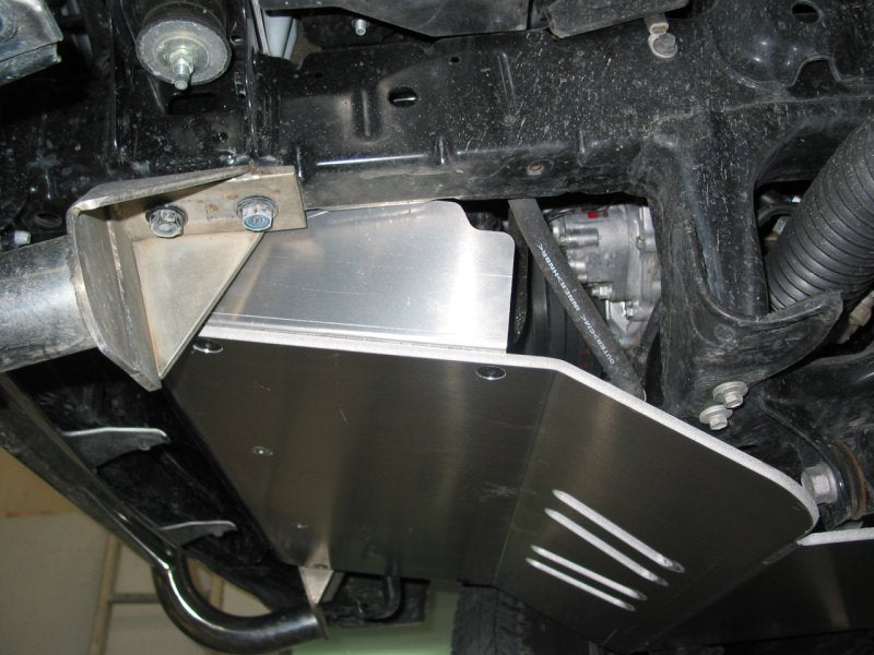 Unterfahrschutz vorn aus Aluminium 8mm für Toyota HDJ100 — N4-Offroad