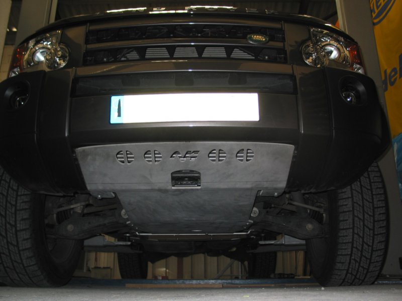 Unterfahrschutz vorn aus Aluminium 8mm für Land Rover Discovery III — N4-Offroad