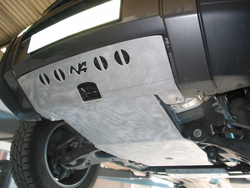 Unterfahrschutz vorn aus Aluminium 8mm für Land Rover Discovery III — N4-Offroad