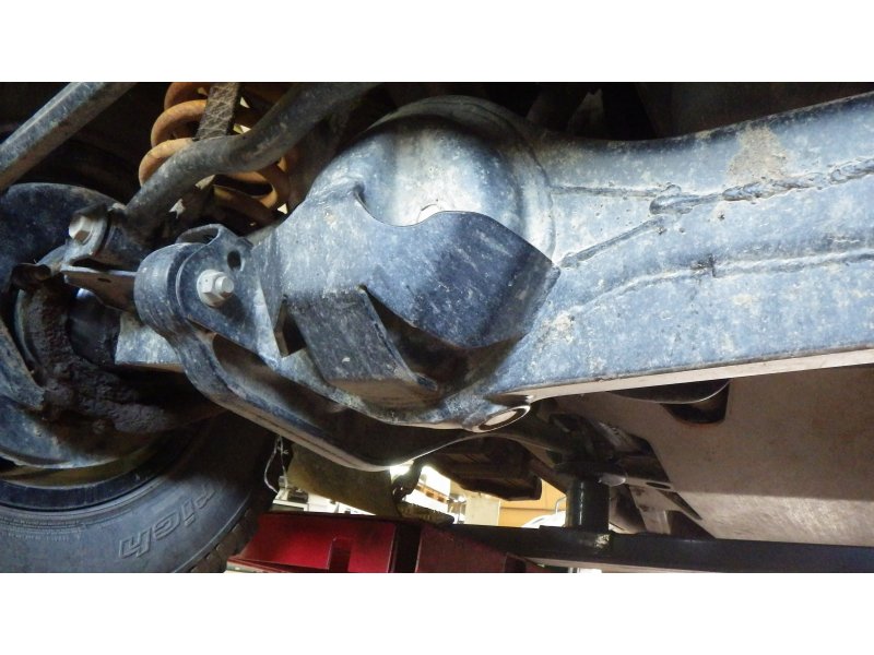 Schutzschale Differentialnase aus Stahl 6mm zum Anschweißen — N4-Offroad