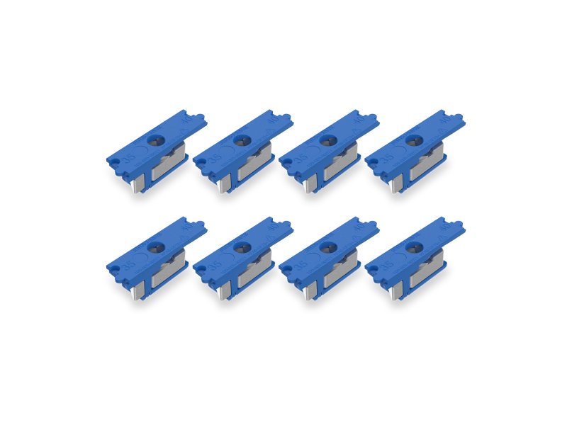 Pack 8 écrous M6 à coulisse Zwifloc Rhino Rack — Rhino Rack