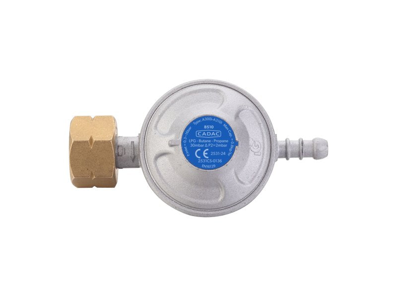 Univerzální regulátor tlaku CADAC 30 mbar s hadicí 85 cm — Cadac