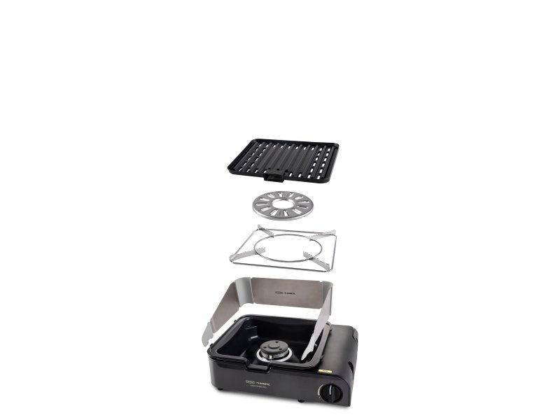 Barbecue à gaz compact avec plaque Cadac Van Cook FFD BBQ Plate — Cadac