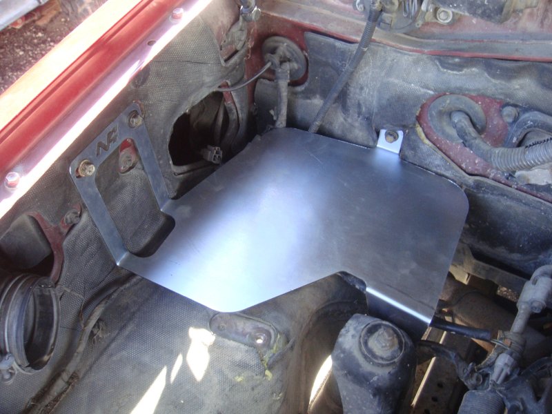 Platine Halterung d'accessoires dans compartiment moteur Toyota HDJ80 — N4-Offroad