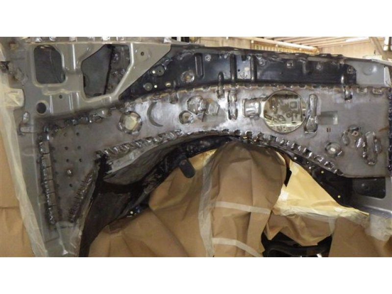 Kit renforts d'ailes HD vorn à souder für Toyota Land Cruiser KDJ120 KDJ125 - kit 6 pièces — N4-Offroad