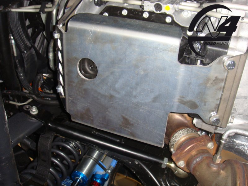 Unterfahrschutz Ölwanne aus Aluminium 6mm für Jeep Wrangler JK 2.8CRD — N4-Offroad