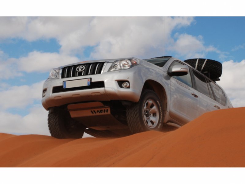 Unterfahrschutz vorn aus Aluminium 8mm für Toyota KDJ150 GDJ150 und FJ Cruiser ab 2010 — N4-Offroad