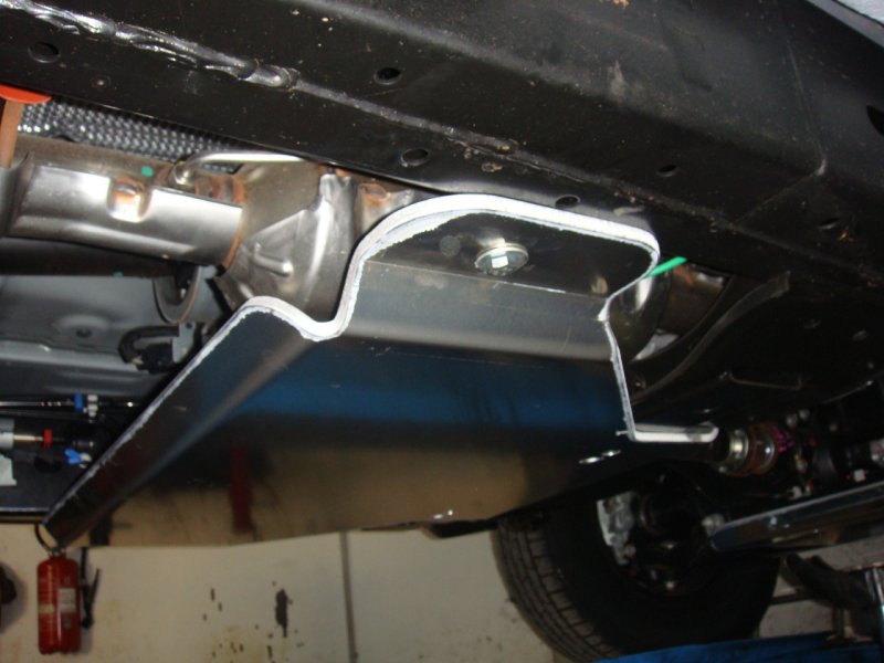 Verteilergetriebe-Schutz aus Aluminium 8mm für Ford Ranger T6 / T7 / T8 — N4-Offroad