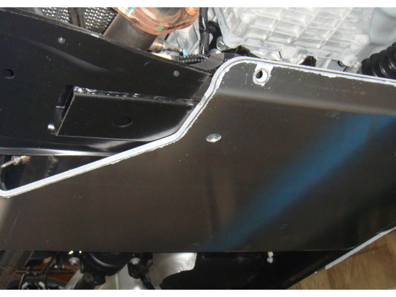 Verteilergetriebe-Schutz aus Aluminium 8mm für Ford Ranger T6 / T7 / T8 — N4-Offroad