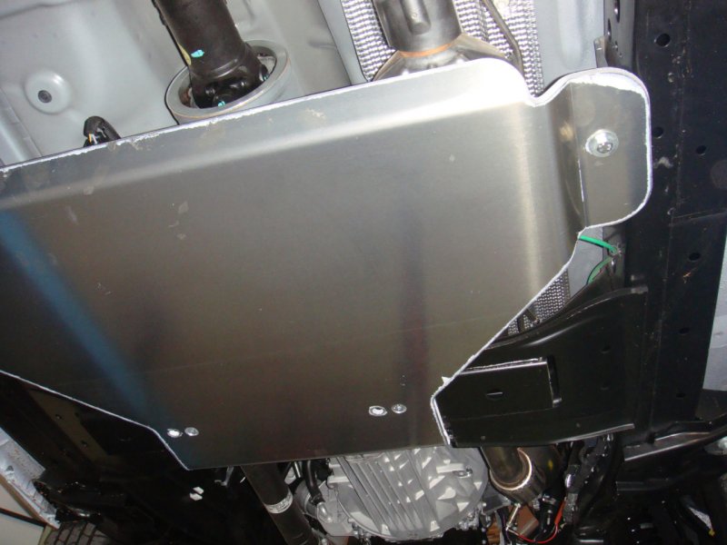 Verteilergetriebe-Schutz aus Aluminium 8mm für Ford Ranger T6 / T7 / T8 — N4-Offroad