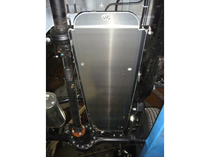 Tank-Unterfahrschutz aus Aluminium 6mm für Ford Ranger T6 / T7 /T8 — N4-Offroad