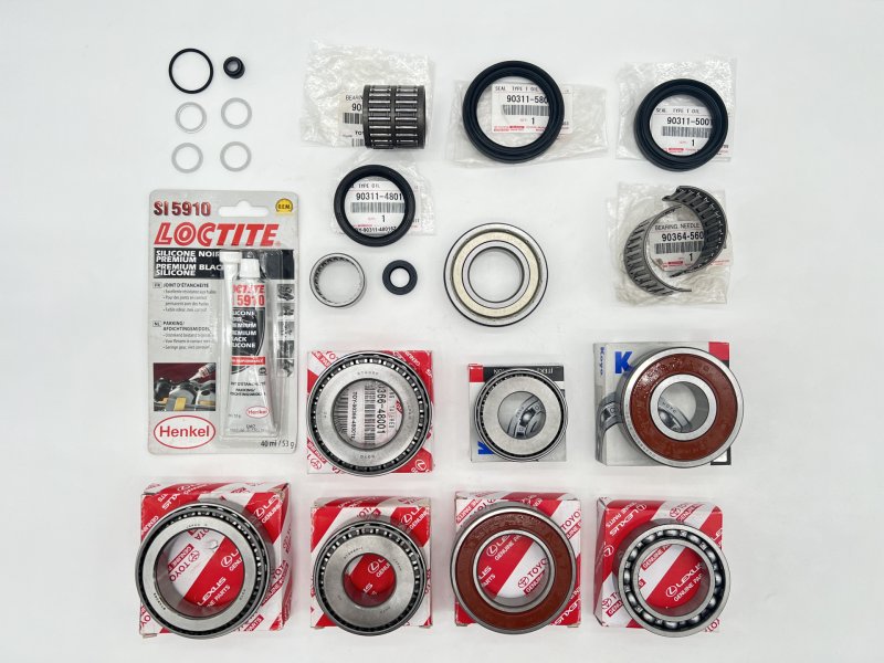 Kit réfection boîte transfert HDJ80 avec visco-coupleur — N4-Offroad