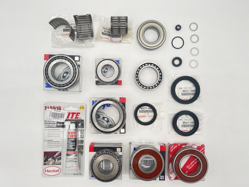 Kit réfection boîte transfert HDJ80 avec différentiel central — N4-Offroad